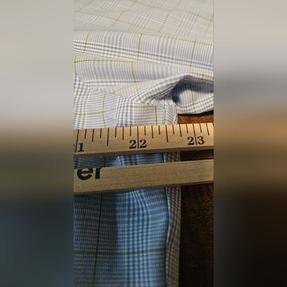 Brooks Brothers Plaid Men's Longsleeve Button-Down 16-35 - Picture 7 of 8
